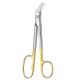 14.23.62 - Universal TC wire cut scissors, 12cm 1 blade serrated