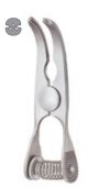 Glover AT bulldog clamp curved - 6.5cm