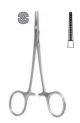 Mosquito AT hemostatic forceps 12.5cm curved