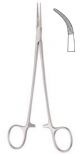 Jacobson Micro hemostatic forceps 18cm fully curved