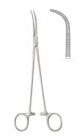 Overholt dissecting forceps, delicate pattern, fine 29.5cm - strong curve