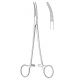 17.21.51 - Schnidt (Boettcher) artery and tonsil dissecting forceps 19cm, closed finger rings - curved. General Surgery Instruments, Forceps, Hemostatic, Dissecting Forceps, Bulldog Clamps
