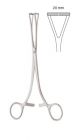 Duval tissue grasping forceps with screw joint, 20.5cm - 20mm
