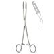 Gross dressing forceps with catch, box lock - 20cm curved