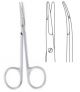 Kaye blepharoplasty dissecting scissors curved 11.5cm - Supercut