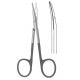 Stevens dissecting scissors Black line 12.5cm XL ring handles - Curved