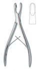 Luer bone rongeur, 18cm, jaws 8mm wide - straight