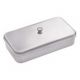 Instrument case with lid with knob - 165x90x35mm
