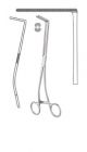 AT stomach & lung resection forceps 24cm - right angled jaws - 75mm