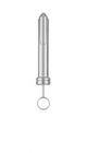 Cylindrical proctoscope tube with slot, Straight view and obturator - dia. 21mm, length of tube = 120mm