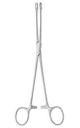Blake gall stone forceps, fenestrated, 20cm curved
