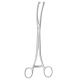 Museux vulsellum forceps 24cm - curved: 10mm