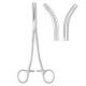 Reich Nechtow hysterectomy forceps single tooth 21cm - curved