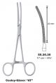 Cooley Glover AT cardiovascular multipurpose clamp curved 17cm