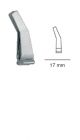 Acland single clamp, angled (style 4) - Vein - 17mm - dia. 1 - 2.25mm