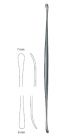 Penfield dissector double ended 7/6mm fig 5, slight curve blunt - 29cm