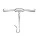 Gigli wire saw handle - solid
