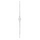 Bowman (Williams) lacrimal probe fig 00/0 (dia. 0.8mm/0.9mm) 13cm sterling silver