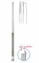 Fanous nasal osteotome delicate, thorn w/ guide 4mm, 19.5cm - Straight