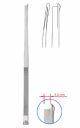 Fanous nasal osteotome delicate, thorn w/ guide 4mm, 19.5cm - For Left Side