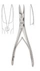 Obwegeser nasal bridge scissors 21cm - Strongly curved