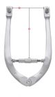 Kirschner traction bow - horseshoe shaped