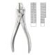 Parallel wire and nail extracting forceps with side cutter 18.5cm