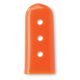 Instrument tip guard, solid orange, vented, 2x9.5x25.4mm