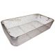 Sterilisation tray - woven mesh base and sides - 480x250x100mm
