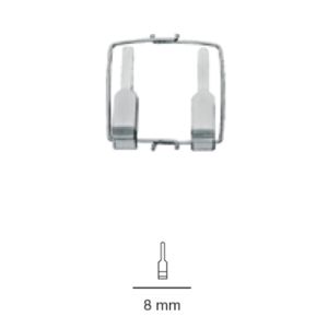 Aclan micro vessel clip/approximator - double - vein - style 1