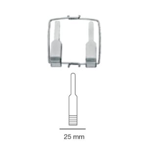 Aclan micro vessel clip/approximator - double - vein - style 1