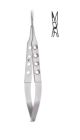 05.15.50 - Yasargil micro scissors Vannas 15cm straight