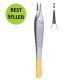 Adson delicate forceps - 1x2 Teeth - 12cm