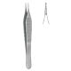 Micro Adson dressing forceps serrated