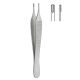 06.25.12 - Adson Brown delicate forceps (tissue and dressing) Straight 12cm 7x7 teeth
