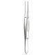 Iris delicate tissue forceps 1x2 teeth 10cm