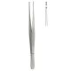 Semken Tissue forceps straight 15.0cm 1x2 teeth