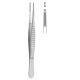 06.43.15 - Waugh Tissue forceps 15cm 1x2 teeth cross threads