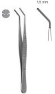 DeBakey AT vascular forceps angled 2.0mm tip - 15cm