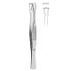 Duval tissue grasping forceps 8mm, 18cm