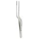 Lucae bayonet forceps 14cm - Serrated Delicate