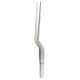 Gruenwald bayonet forceps - 1x2 Teeth, 16cm