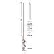 Lichtwitz antrum cannula 10cm - dia.1.5mm