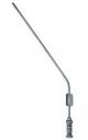 Frazier suction cannula 10 FG angled 18cm