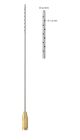 Entner Liposuction cannula Straight 15cm, 3mm, 18 holes 1.5mm, handle connector