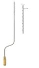 Liposuction cannula bayonet 30cm dia. 3mm 30 holes, handle connector