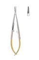 Castroviejo micro needleholder with catch - Tungsten Carbide