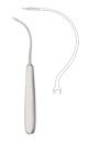 Emmet ligature needle, 19.5cm - strong curve