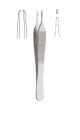 Adson type suturing forceps 2mm 12cm 1x2 teeth