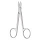 Beebee wire cutting scissors 10.5cm curved (sharp/sharp 1 blade serrated)